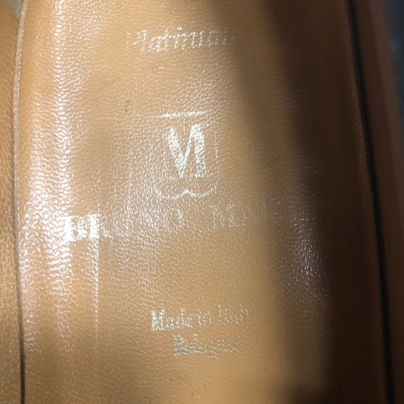 M by Bruno Magli Platinum Loafers - Picture 6 of 6
